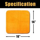 Torin 12pack plush towel free highly absorbent multipurpose, orange, atrdss8002b