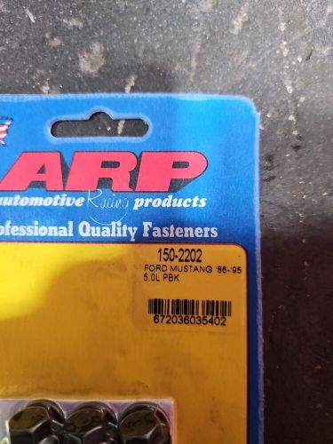 Arp 150-2202 fits fits ford mustang &#039;86-&#039;95 pressure plate bolt kit