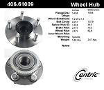 Centric parts 406.61009 front hub assembly