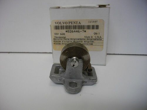 Volvo penta sterndrive 826446 thermostat carburetor choke pull off oem