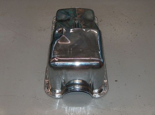 1963-1996 ford 289 302 small block ford chrome oil pan performance d0oe-6675-c