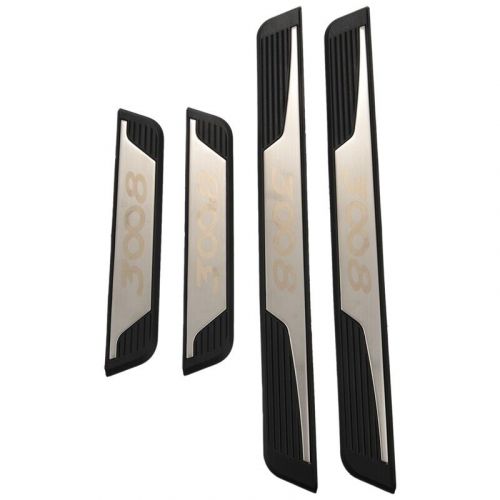 For 3008 3008gt car door sills wear plate trim stainless steel s6890-