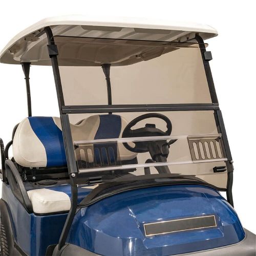 Club car precedent onward tempo cart tinted folding front windshield w/ vents