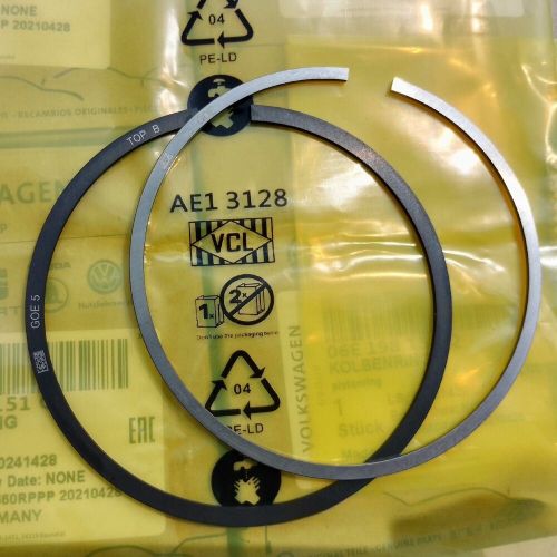 6x oem piston ring for audi a6 a7 a8 q7 q8 q5 s4 s5 cayenne 3.0t ea839 84.51mm