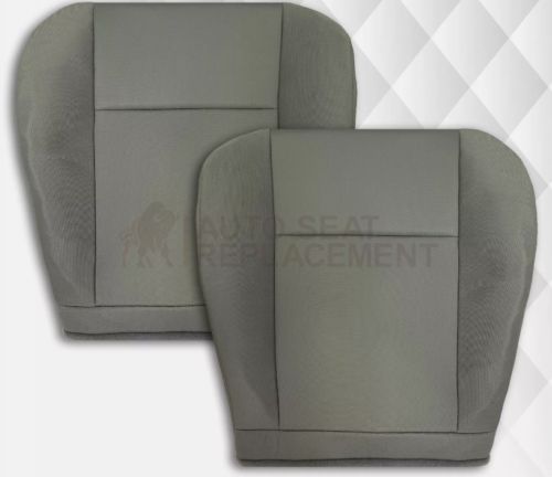 2010 2011 2012 2013 2014 2015 16 ford e250 e350 van bottom gray cloth seat cover