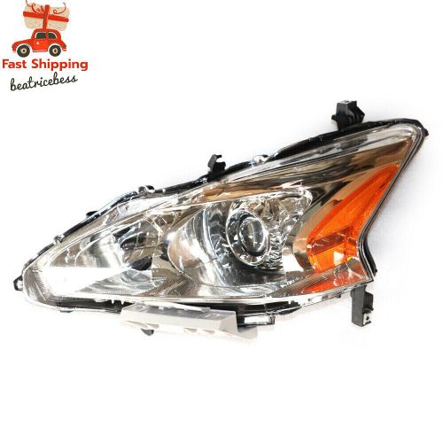 2pcs projector headlights assembly for nissan altima sedan 2013-2015 lamps pair