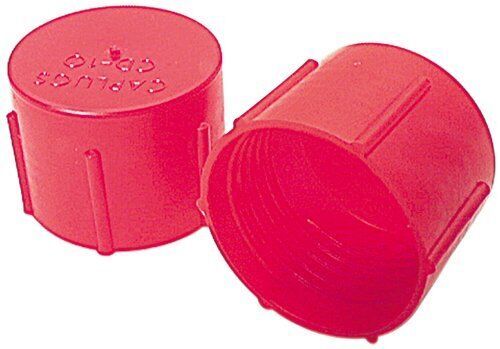 Allstar performance     allstar all50802 red plastic fitting cap for  4 an and