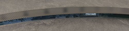 Genuine tesla model 3 performance carbon fiber spoiler part number 1455166-00-b-