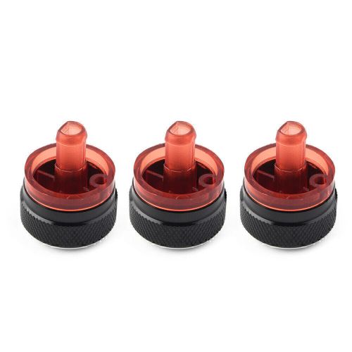 3pcs switch knob heater buttons a/c cover heat for peugeot 206 207 citroen c2