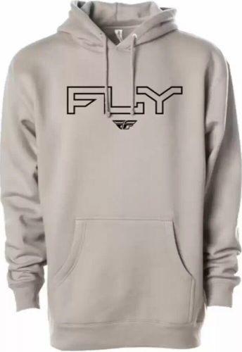 Fly racing edge youth pullover hoody cement