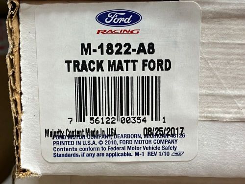 Ford performance track mat m-1822-a8