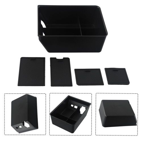 Abs storage box accessories black center pvc 1pc brand new high quality