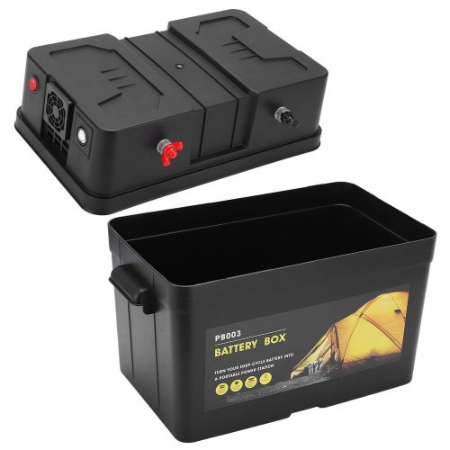 Trolling motor battery power center multifunctional for rvs yachts boats marine