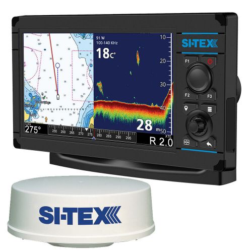 Si-tex navpro 900r mds12 wifi 24&#034; digital radome radar &amp; gps receiver/antenna