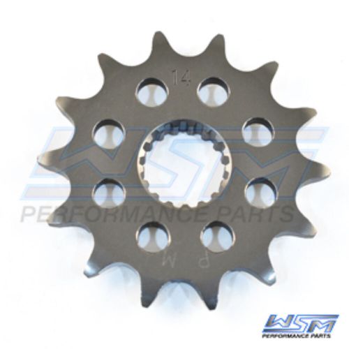 Wsm sprocket, front suz 450 rmx / rmz -  fss-011-14,  27511-35g00, 27511-35g10