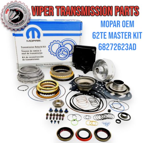 Mopar 62te transmission master rebuild kit (mopar oem 68272623ad)