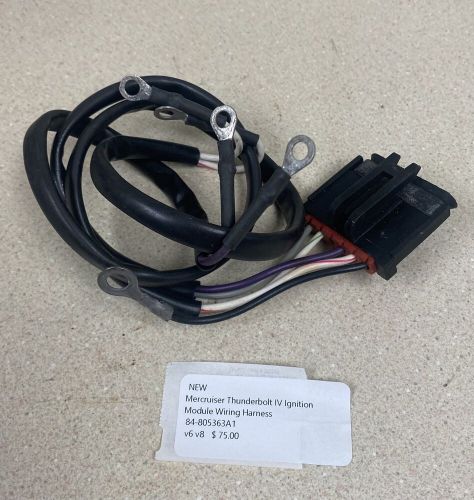 Mercruiser thunderbolt iv ignition module wiring harness #805363a1 new (641)