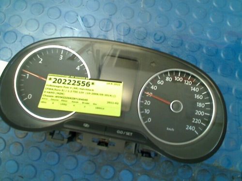 Speedometer speedometer volkswagen polo v (6r) 2011 a2c53332250-