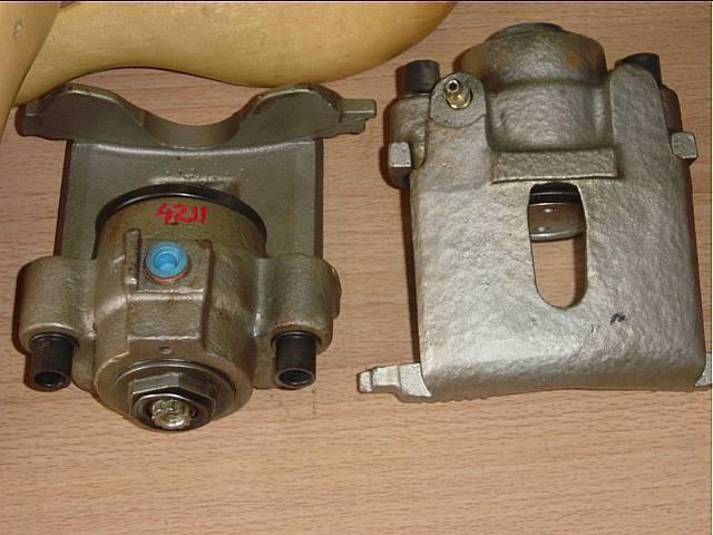 0211 li continental 1982-83 rear reman brake calipers