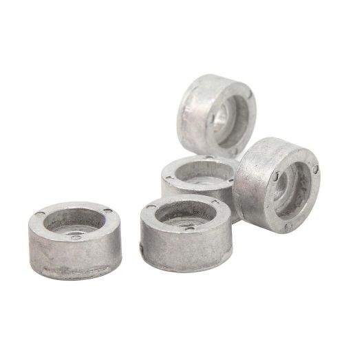 For marine round zinc anodes 5 pack oxidation resistant replacement for