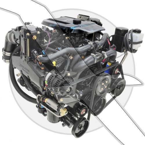 Mercruiser 350 mag mpi bravo complete 300hp engine 5.7l