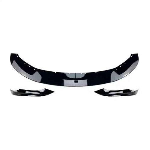 2014-20 bmw f32 f33 f36 4 series m sport bumper gloss black front lip splitter