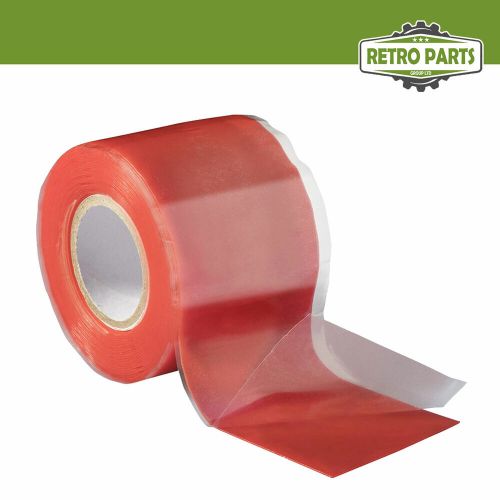 Turbo pipe/hose repair tape for mecerdes. leak fix pro sealant red