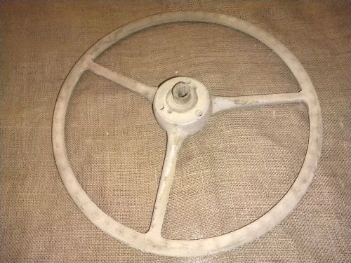 1941-1948 chevrolet steering wheel used old school 41 -48 oem