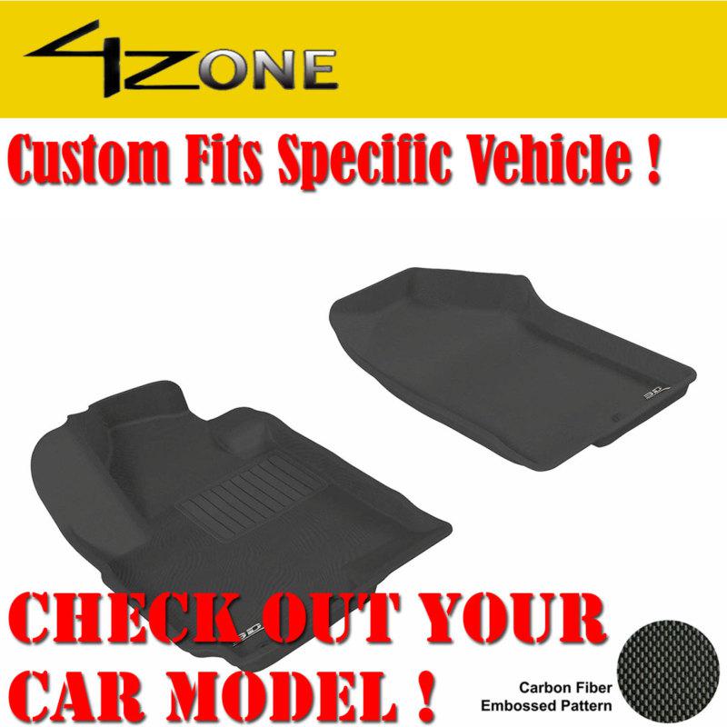 Kia soul molded car carpet auto floor mat front seats all weather waterproof