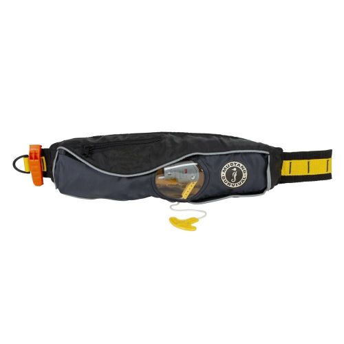 Mustang survival md4016-806 - fluid 2.0 belt pack universal adult black  gray