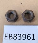 Oem 1994-2001 dodge ram 1500 2500 front seat belt buckle to seat mounting nuts 2