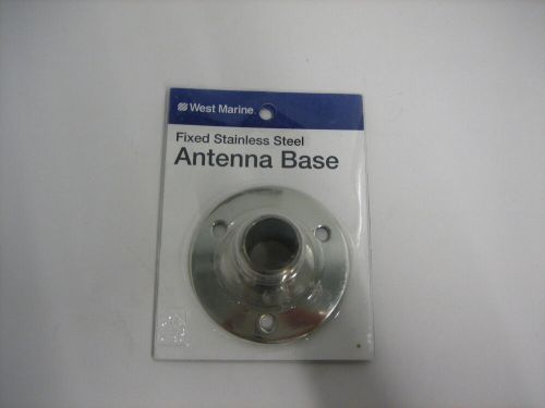 West marine 194550 *new* 1&#034;-14 antenna deck mount (replaces shakespeare 4710)