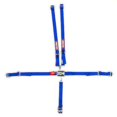 Racequip 709029rqp - 5pt harness set jr ll blue