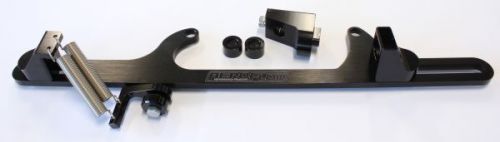 Aeroflow billet throttle cable bracket 4500 dominator style black finish