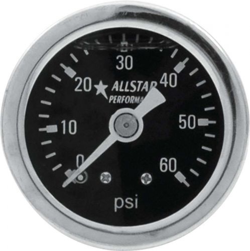 1.5in gauge 0-60 psi liquid filled