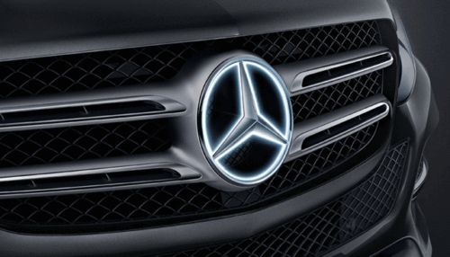 Genuine mercedes-benz illuminated mercedes star trim part 166-817-74-00