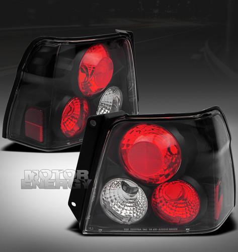 1995-1999 toyota tercel 2/4dr tail brake light lamp jdm black 1996 1997 1998 new