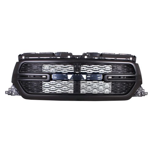 Ch1200436 new replacement front grille capa fits 2019-2022 ram 1500