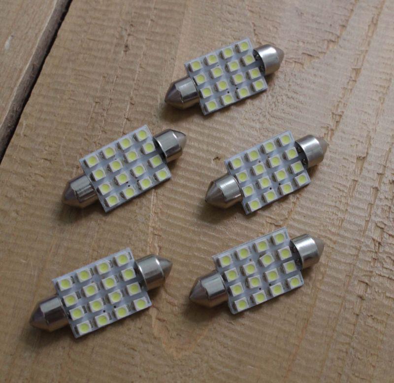 100x super bright 3528 smd car led light bulbs xenon side indicator signal 6000k