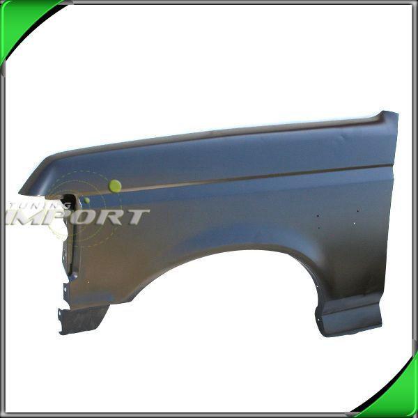 87 88 89 90 91 ford f250 f350 xl xlt primered black driver left side fender new