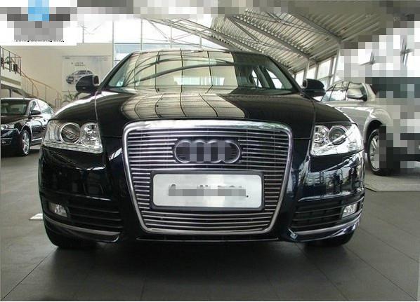 Fit for 2011-2012 audi a6l front hood billet grille horizontal style 