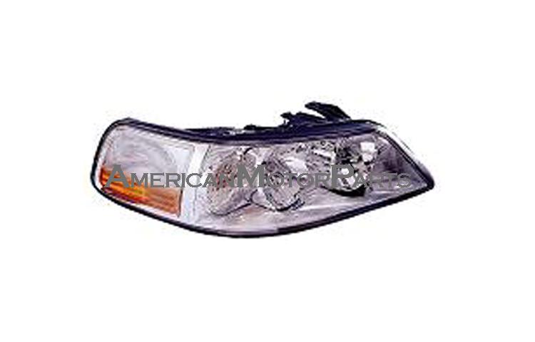 Right passenger side replacement headlight w/o hid type 05-08 lincoln town car