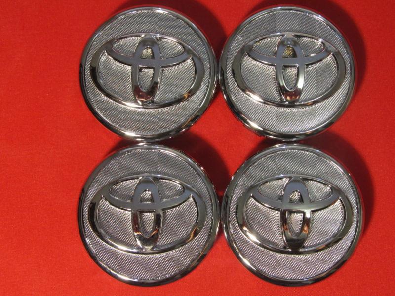 4 pieces 07-12 yaris 09-11 corolla 01-11 prius wheel center caps complete set