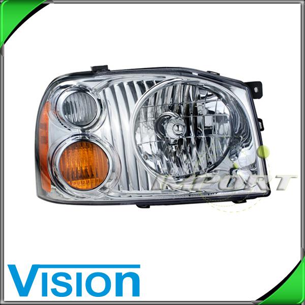 Passenger right side headlight lamp assembly new 2001-2004 nissan frontier xe