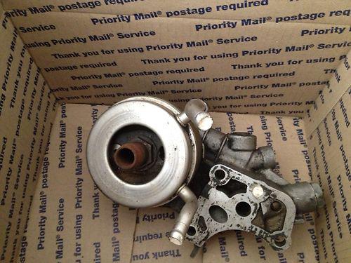 1g eclipse talon 4g63 turbo engine oil cooler filter housing oem