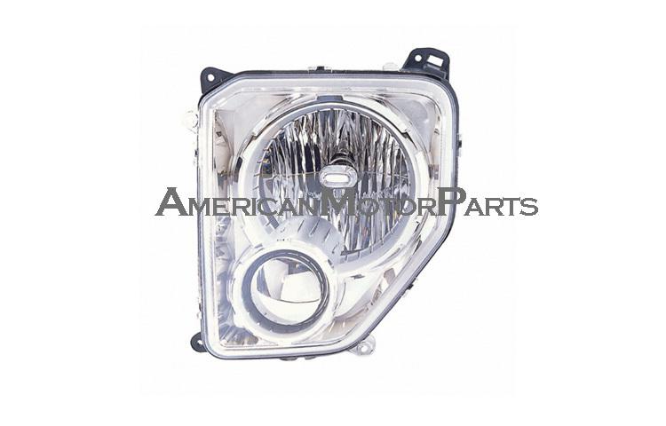 Depo pair replacement headlight w/o head lamp leveling 08-11 jeep liberty