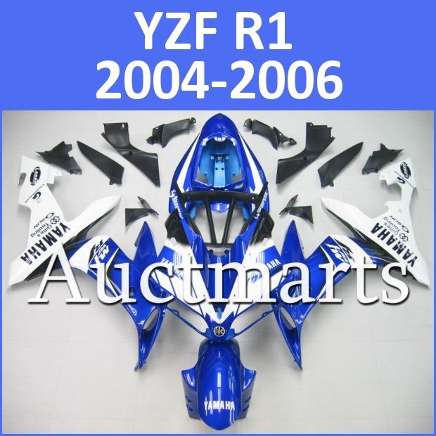 Fit yamaha yzf r1 04 05 06 yzfr1 2004 2005 2006 fairing kit bodywork e32 d00