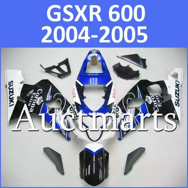 Fit suzuki 04 05 gsxr 750 gsxr 600 2004 2005 gsx-r fairing k4 bodywork h24 d00