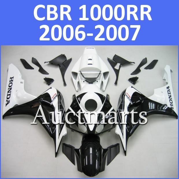 Fit honda 06 07 cbr1000rr cbr 1000 rr 2006 2007 fairing kit abs plastics e23 d13