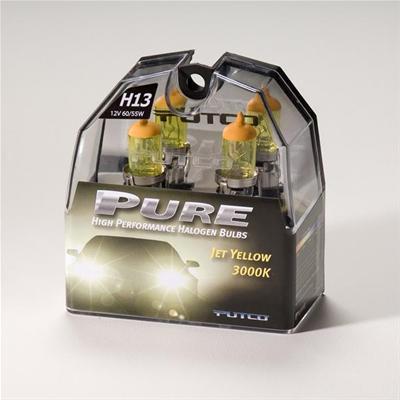 Putco 230013jy bulbs halogen yellow h13 socket pair